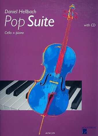 Cover: 9790000000681 | Pop Suite | Für Violoncello und Klavier, mit CD | Daniel Hellbach
