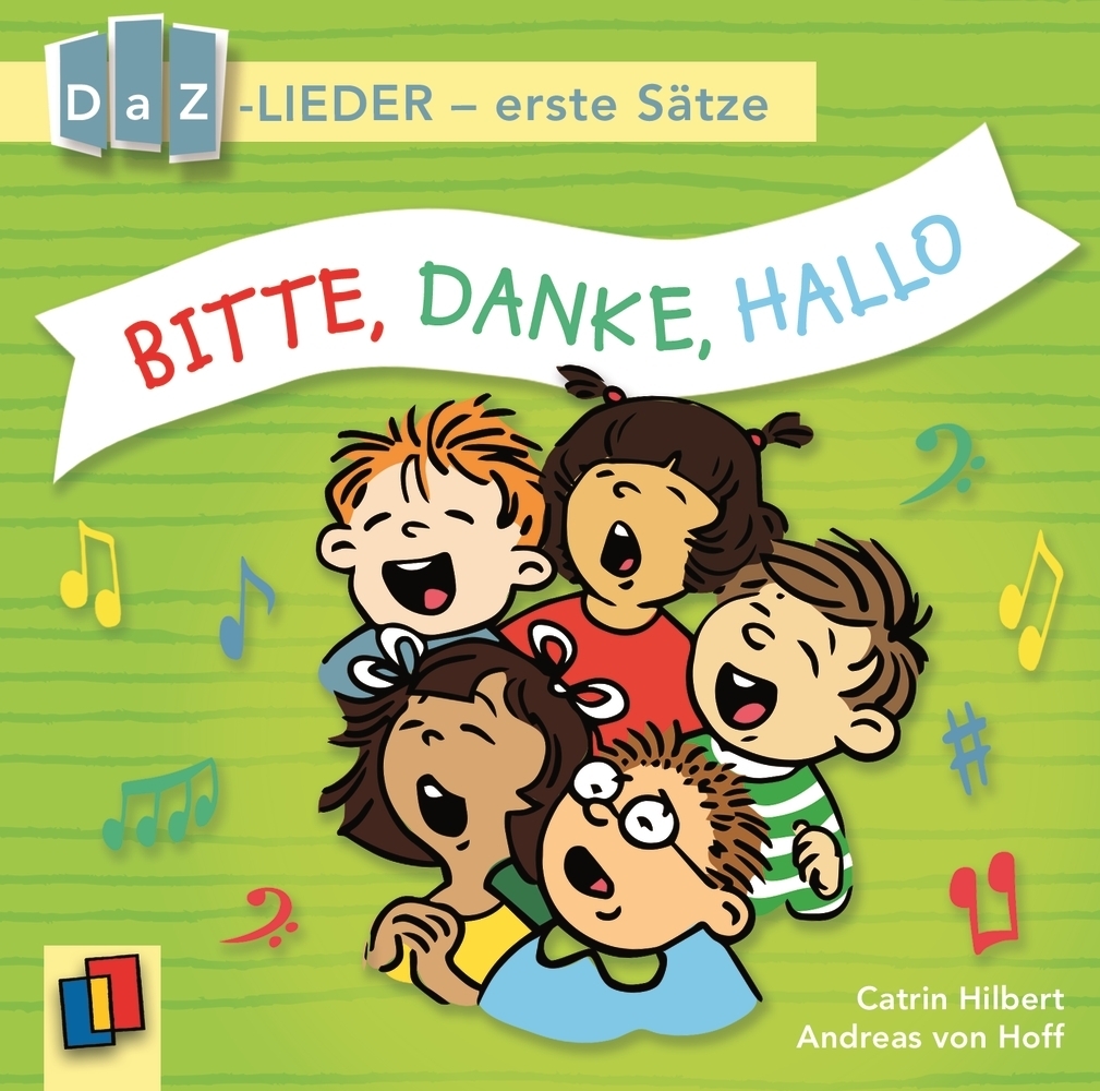 Cover: 9783834635617 | Bitte, danke, hallo! DaZ-Lieder - erste Sätze, Audio-CD | Hoff (u. a.)