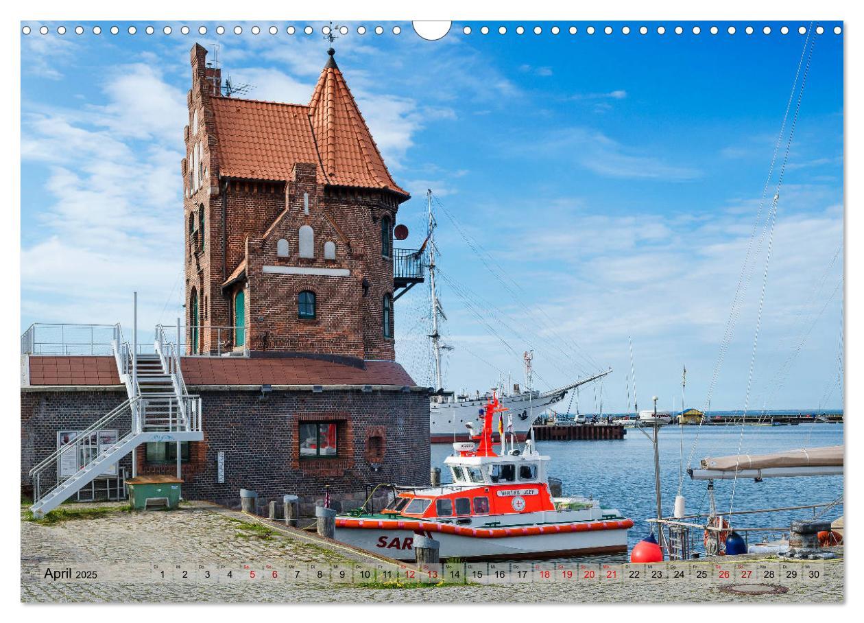 Bild: 9783435370917 | Ein Bummel durch die Hansestadt Stralsund (Wandkalender 2025 DIN A3...