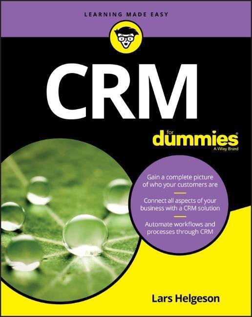 Cover: 9781119368977 | CRM For Dummies | Lars Helgeson | Taschenbuch | Englisch | 2017