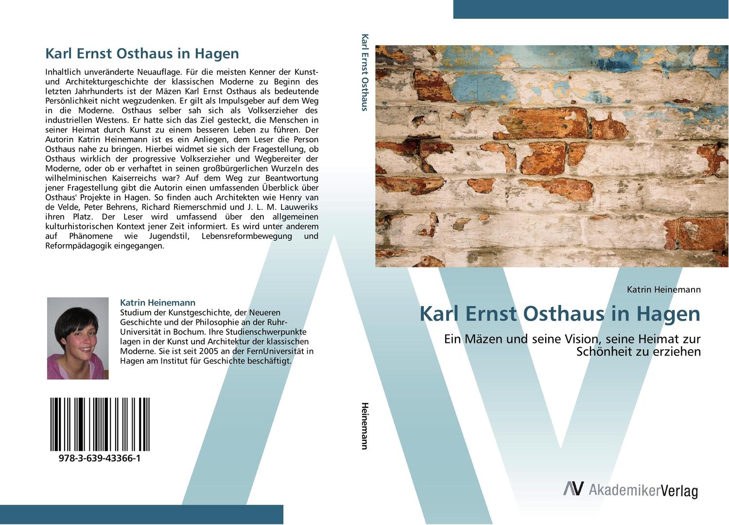 Cover: 9783639433661 | Karl Ernst Osthaus in Hagen | Katrin Heinemann | Taschenbuch | 156 S.