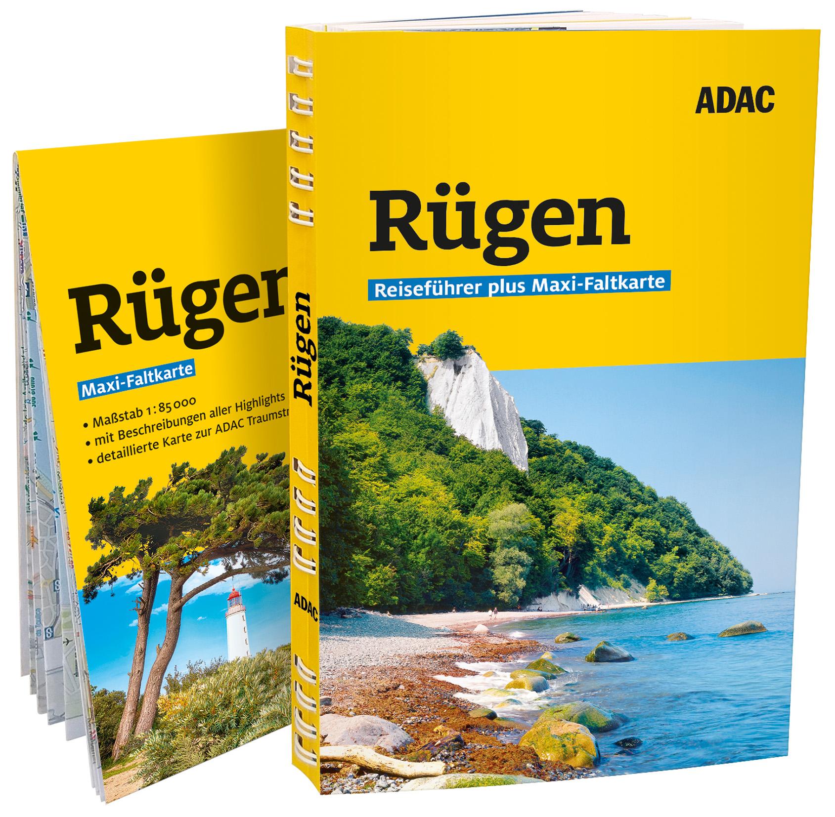 Cover: 9783986451622 | ADAC Reiseführer plus Rügen mit Hiddensee und Stralsund | Katja Gartz