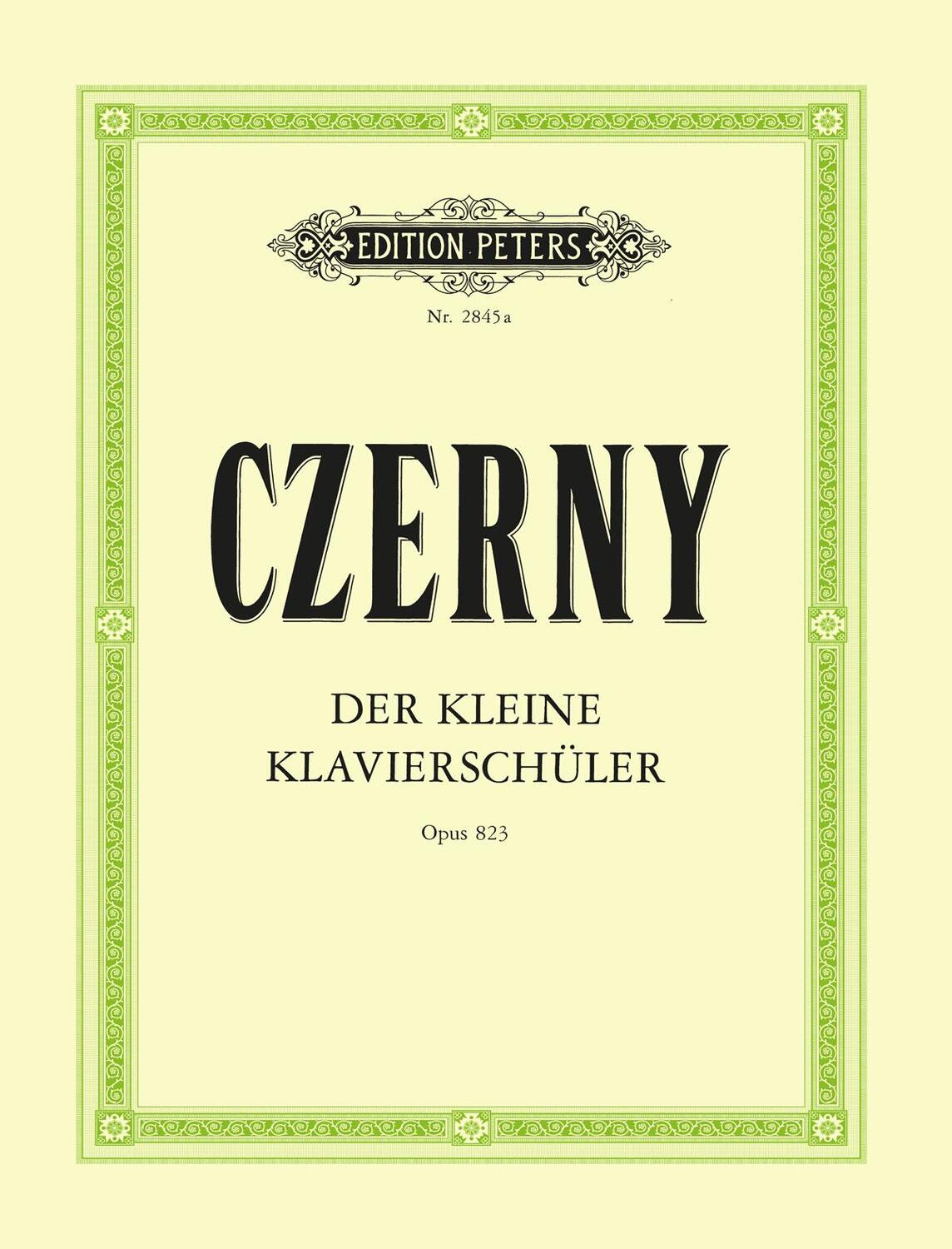 Cover: 9790014012755 | The Little Pianist Op. 823 | Carl Czerny | Taschenbuch | Buch | 2022