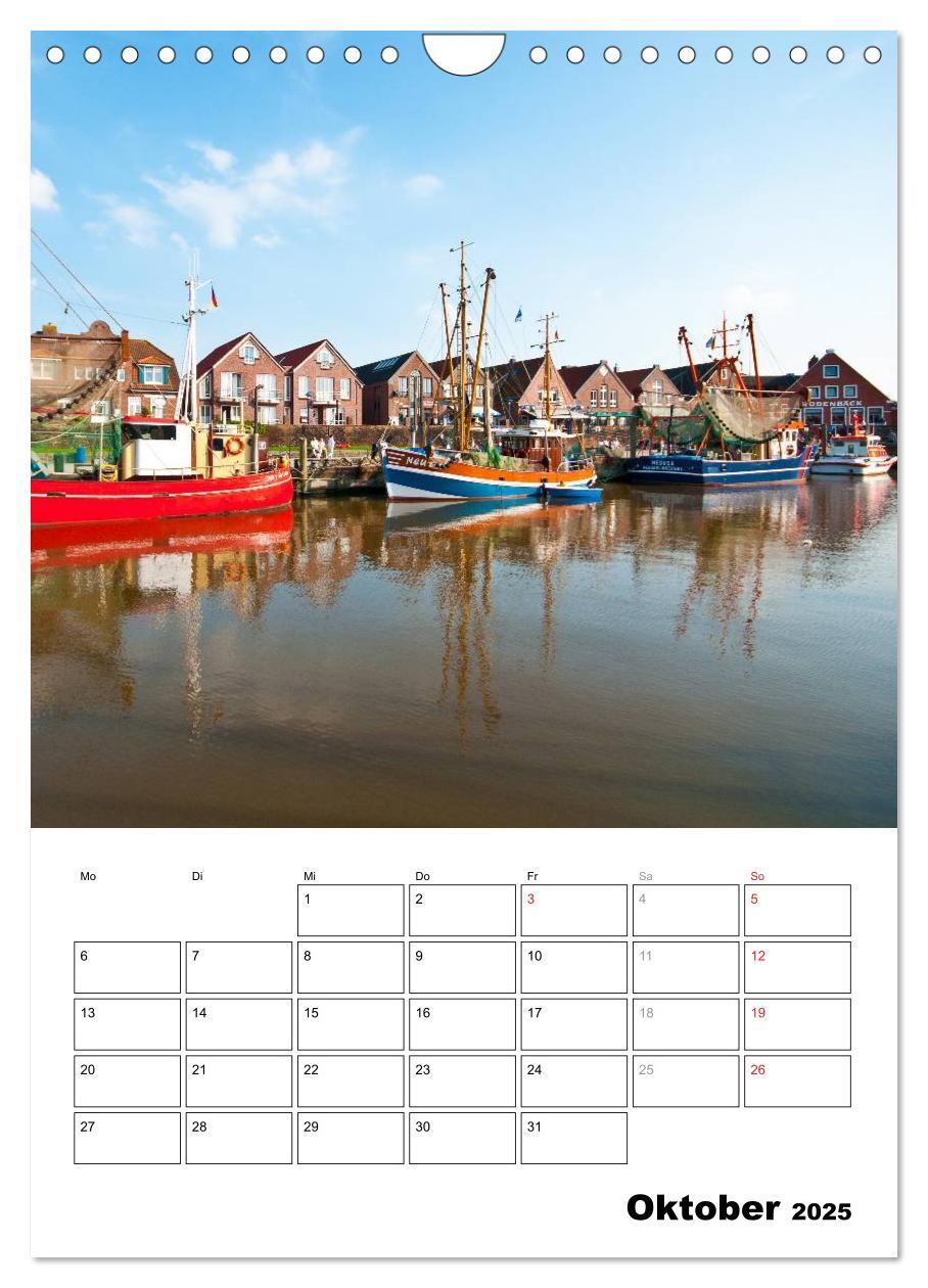 Bild: 9783457056981 | Neuharlingersiel Hafenromantik / Planer (Wandkalender 2025 DIN A4...