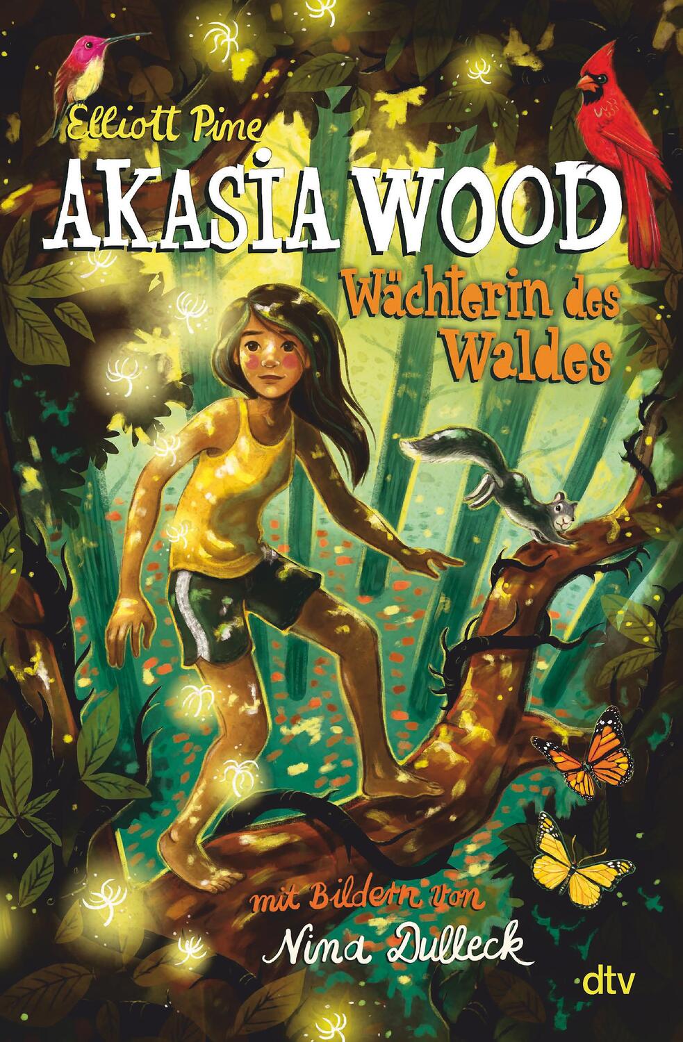 Cover: 9783423763806 | Akasia Wood - Wächterin des Waldes | Spannendes Fantasyabenteuer ab 10