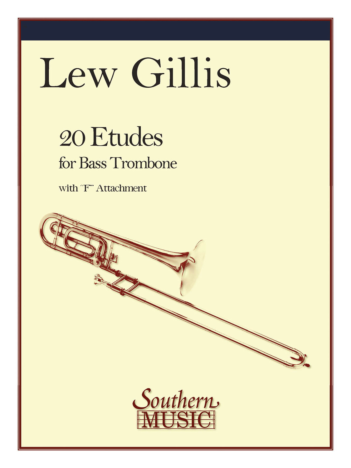 Cover: 884088703042 | 20 Etudes for Bass Trombone | Lew Gillis | Southern Music | Buch