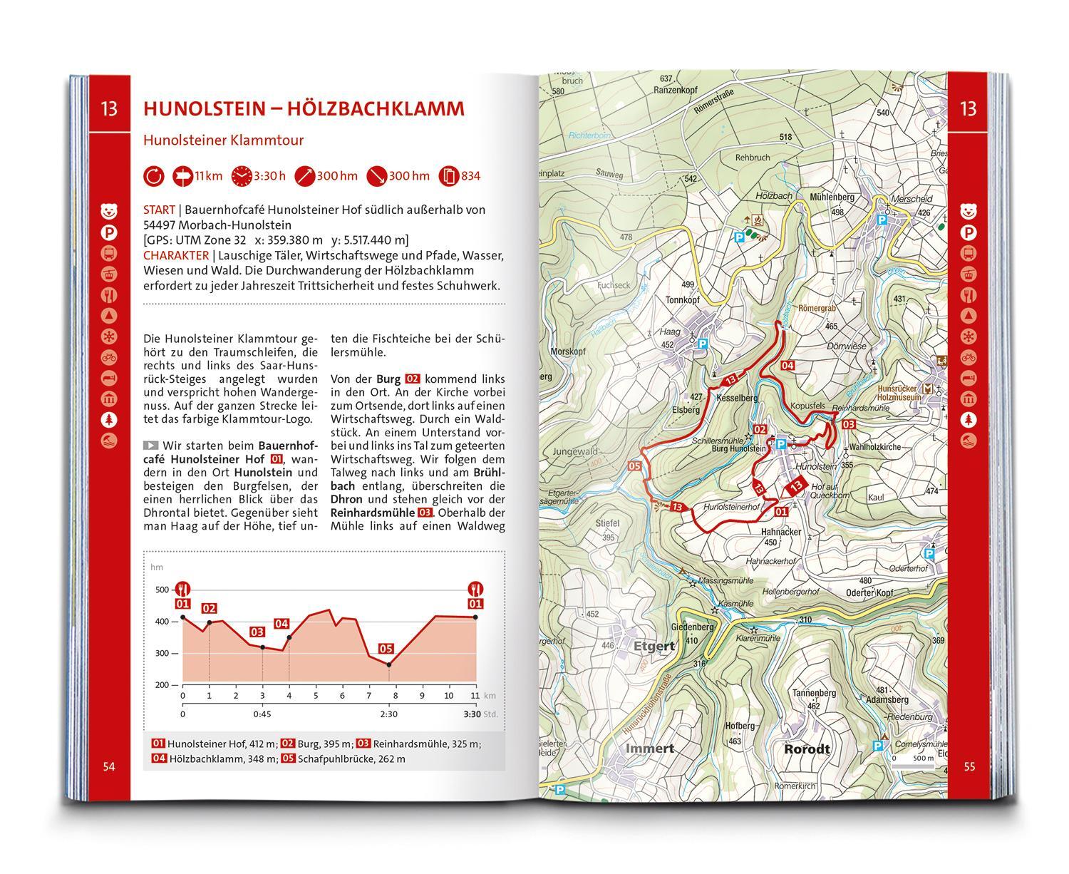 Bild: 9783991215431 | KOMPASS Wanderführer Hunsrück mit Saar-Hunsrück-Steig, 50 Touren...
