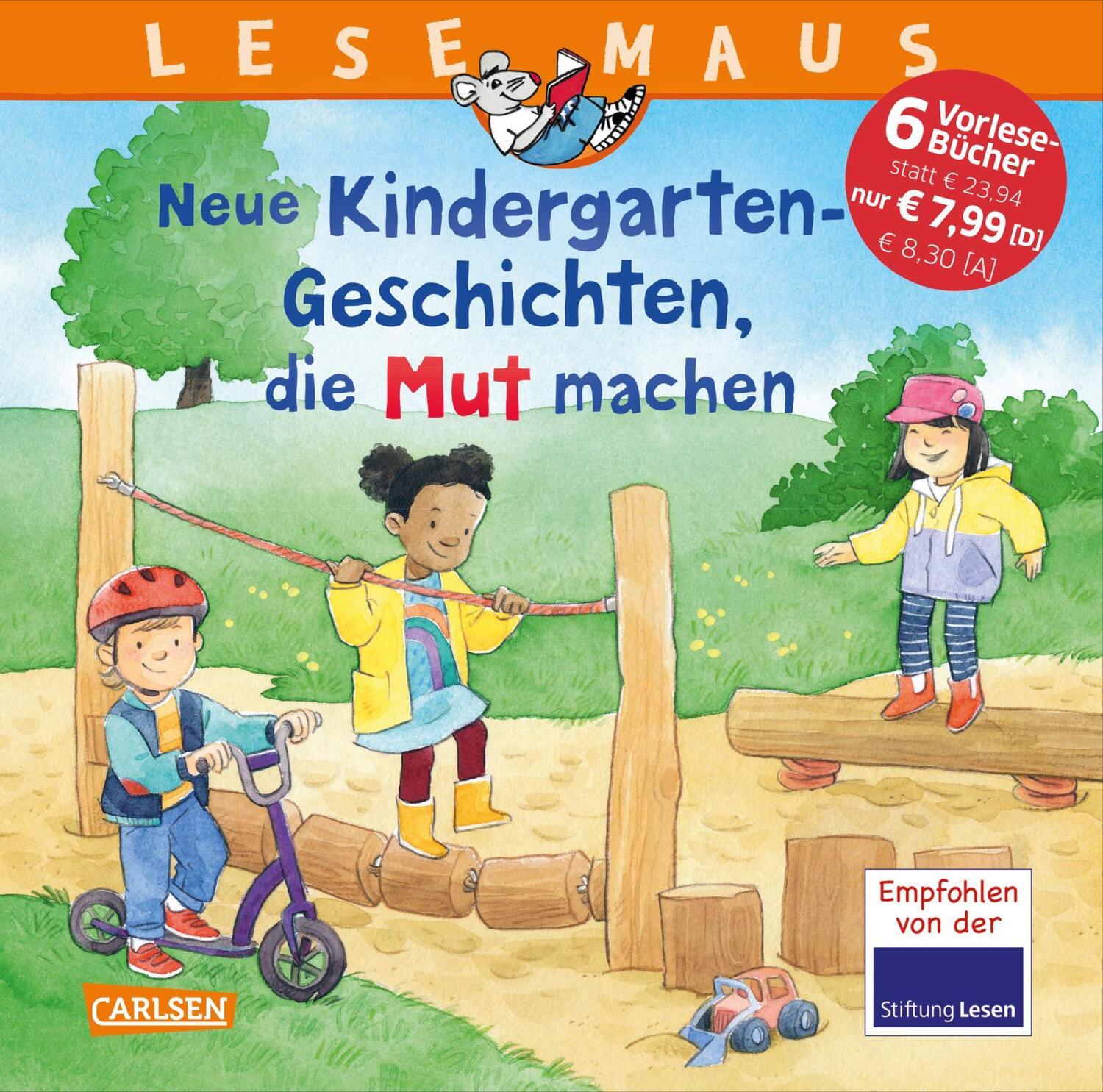 Cover: 9783551681164 | LESEMAUS Sonderbände: Neue Kindergarten-Geschichten, die Mut machen