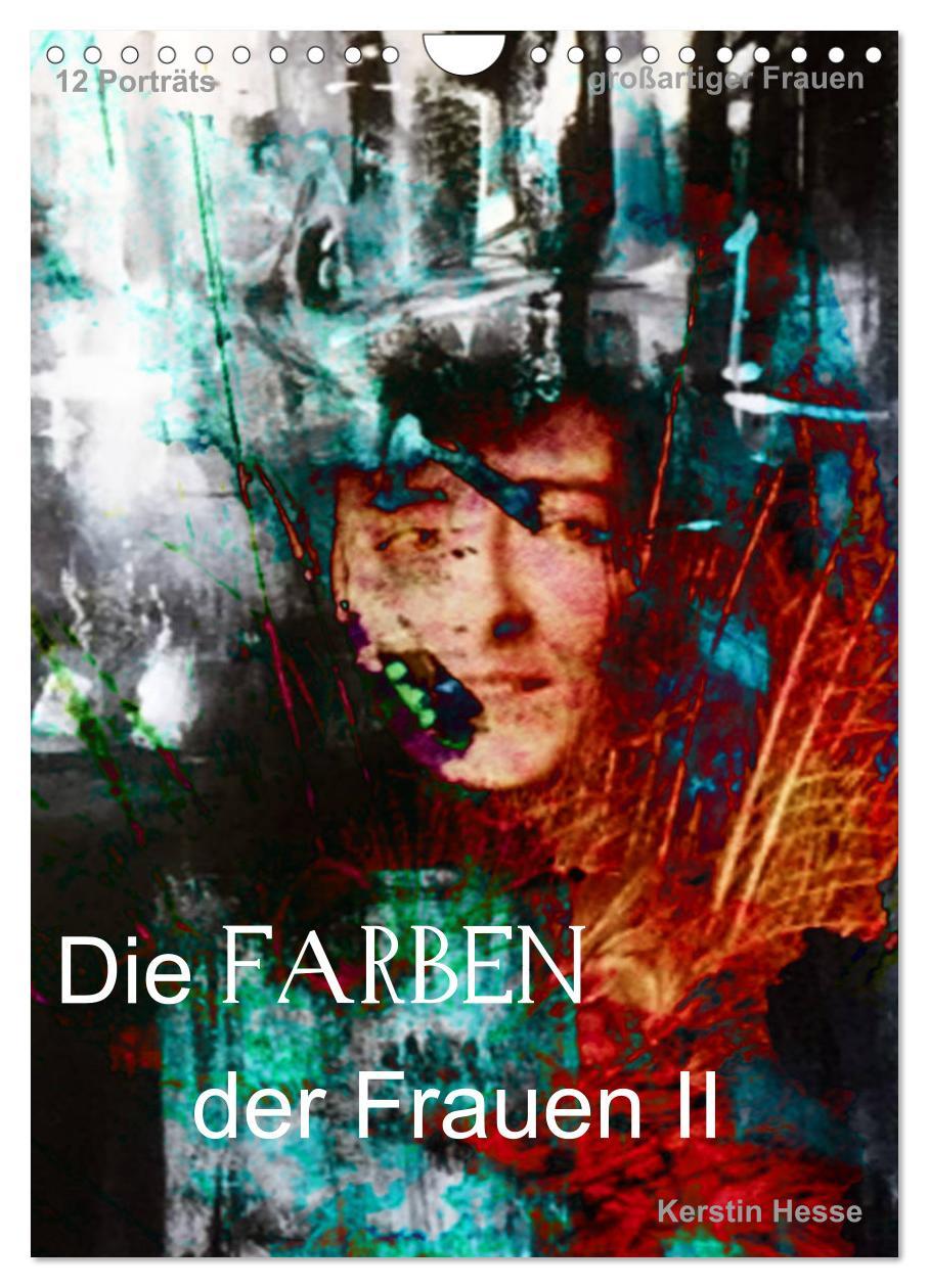 Cover: 9783435972555 | Die FARBEN der Frauen II (Wandkalender 2025 DIN A4 hoch), CALVENDO...