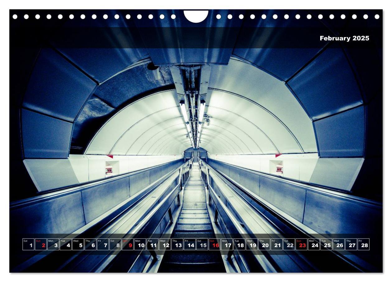 Bild: 9781325952113 | More London Underground 2025 (Wall Calendar 2025 DIN A4 landscape),...