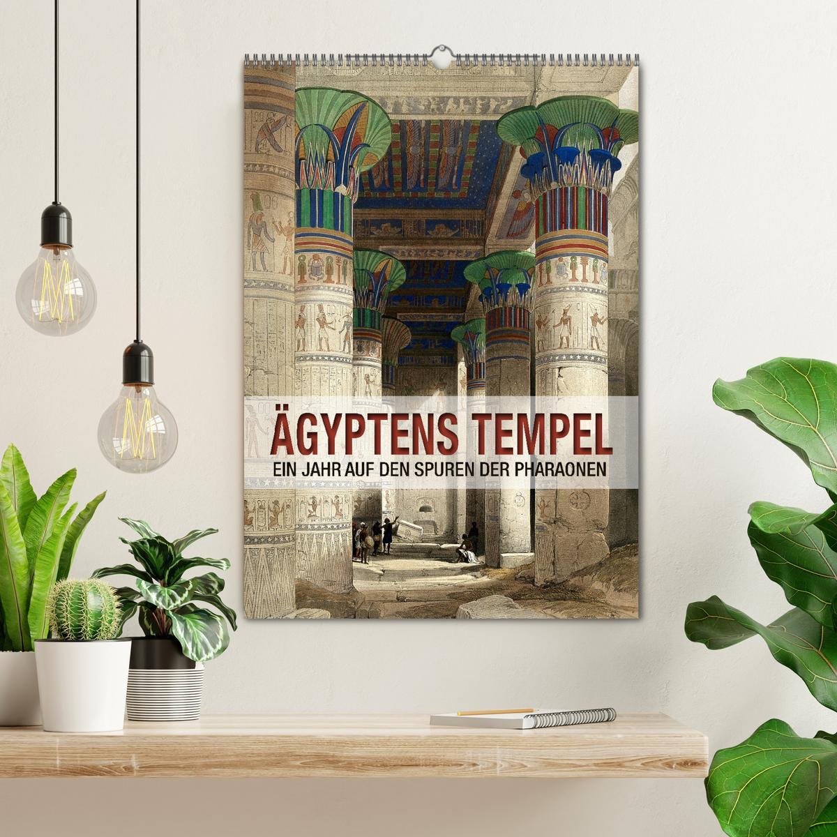 Bild: 9783457015575 | Ägyptens Tempel (Wandkalender 2025 DIN A2 hoch), CALVENDO...