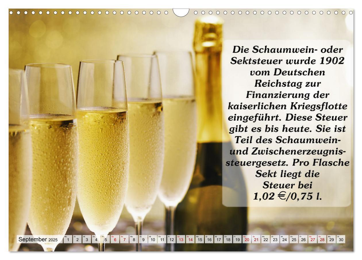 Bild: 9783435031979 | Wissenswertes über Wein (Wandkalender 2025 DIN A3 quer), CALVENDO...