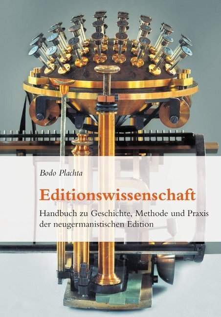 Cover: 9783777220086 | Editionswissenschaft | Bodo Plachta | Buch | Hiersemann