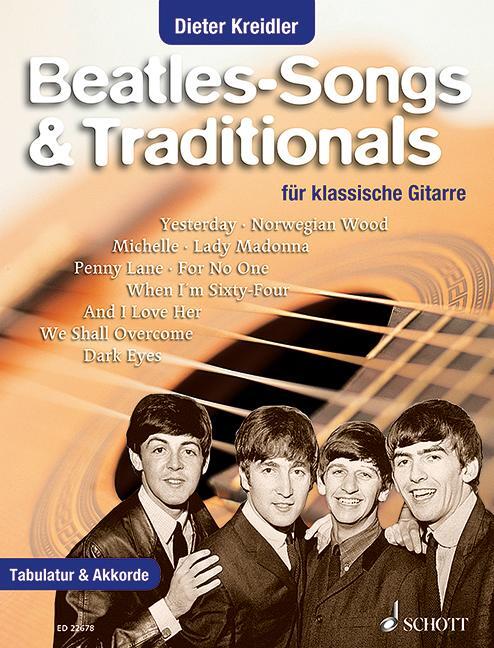 Cover: 9783795711061 | Beatles-Songs & Traditionals | Dieter Kreidler | Broschüre | Deutsch