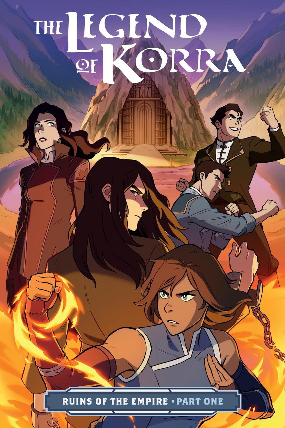 Cover: 9781506708942 | The Legend of Korra: Ruins of the Empire Part One | DiMartino (u. a.)