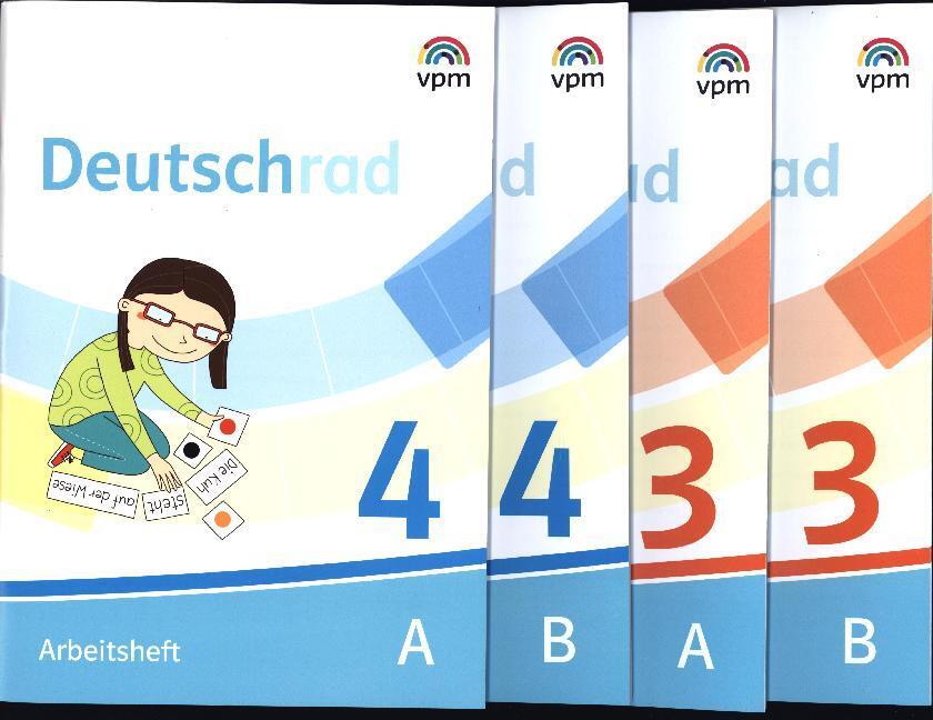 Cover: 9783120115595 | Deutschrad 3/4. Arbeitshefte Paket Klasse 3/4 | Taschenbuch | Deutsch