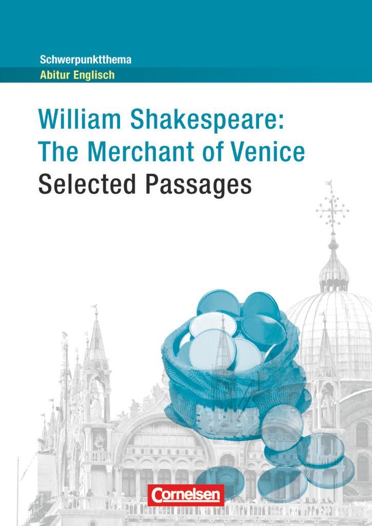 Cover: 9783060331048 | Schwerpunktthema Abitur Englisch: The Merchant of Venice - Selected...