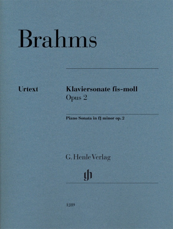 Cover: 9790201812892 | Johannes Brahms - Klaviersonate fis-moll op. 2 | Katrin Eich | Buch