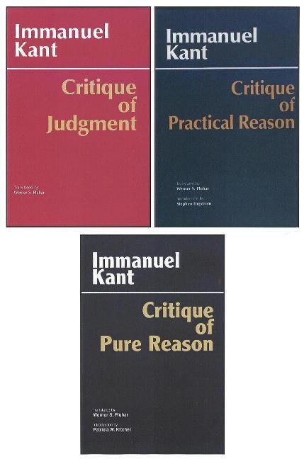 Cover: 9780872206298 | Three Critiques, 3-volume Set | Immanuel Kant | Taschenbuch | Englisch