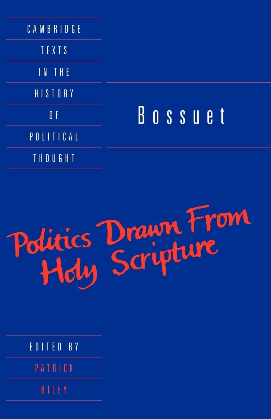 Cover: 9780521368070 | Bossuet | Politics Drawn from the Very Words of Holy Scripture | Buch