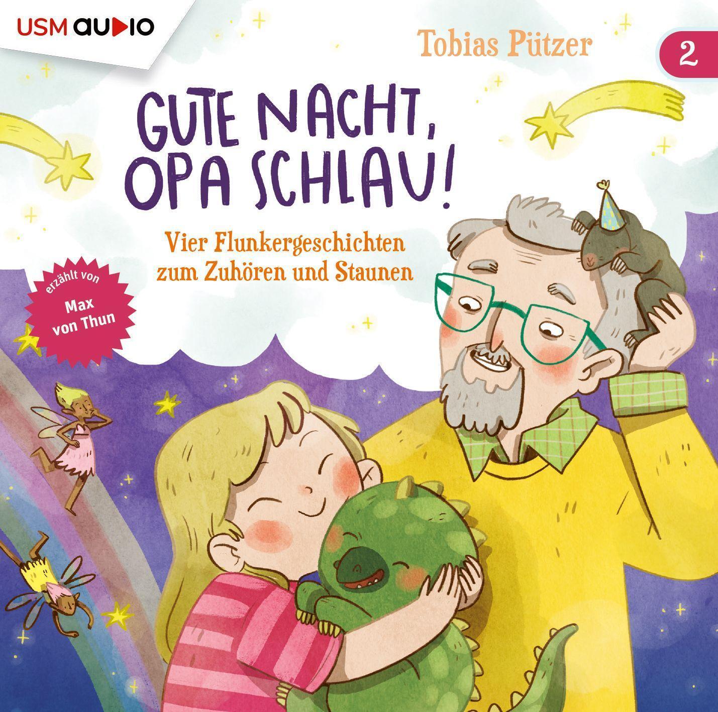 Cover: 9783803234155 | Gute Nacht, Opa Schlau! (Teil 2) | Tobias Pützer | Audio-CD | Deutsch