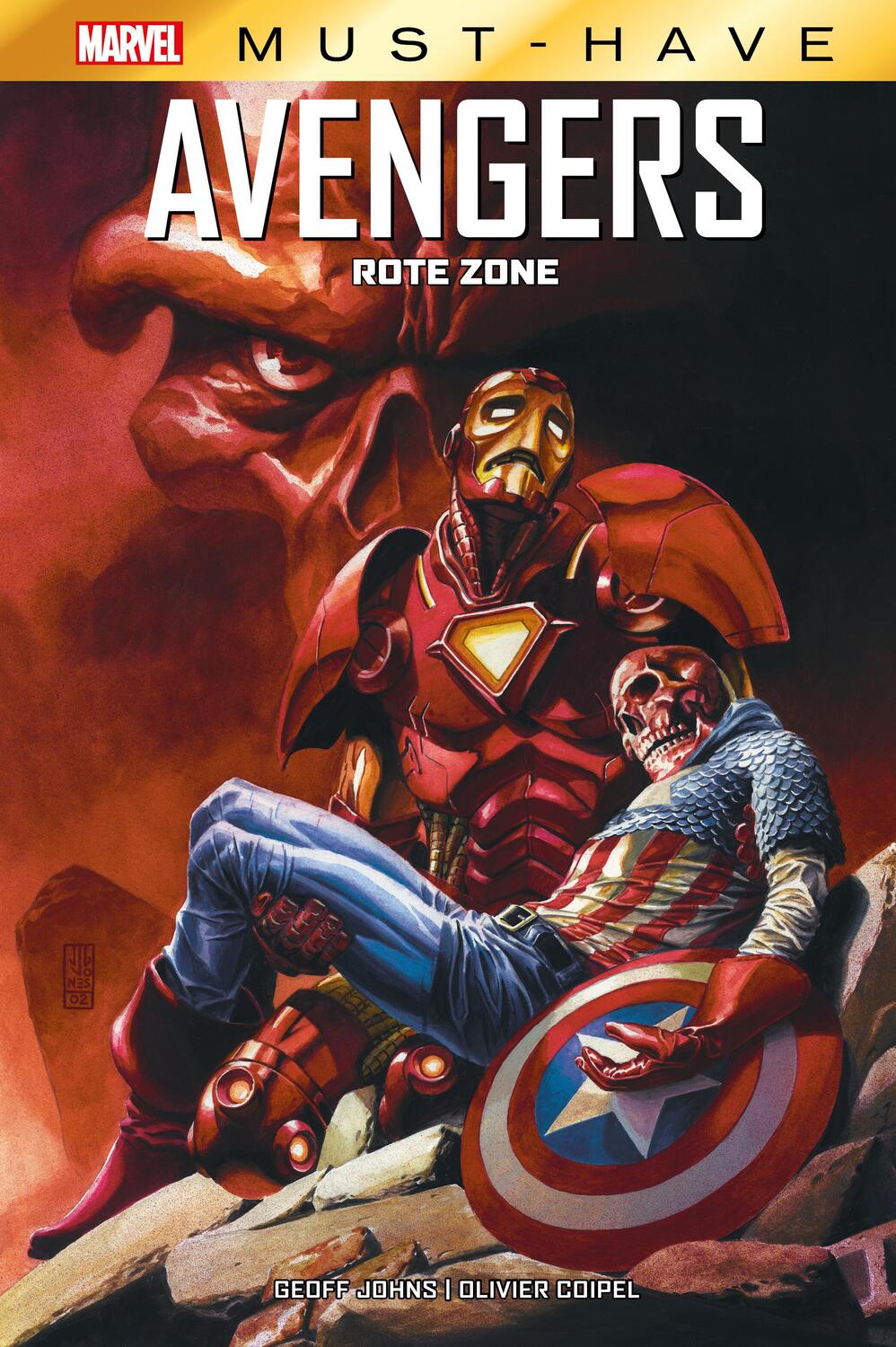 Cover: 9783741633904 | Marvel Must-Have: Avengers - Red Zone | Geoff Johns (u. a.) | Buch