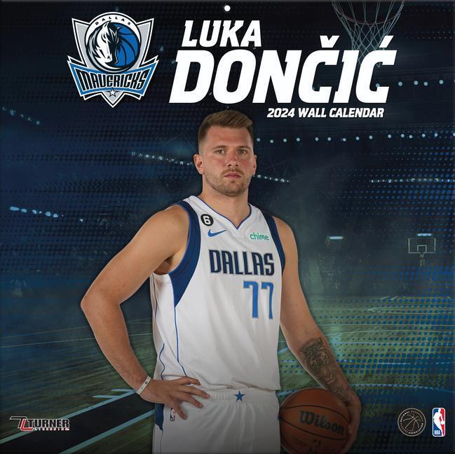 Cover: 9798350601862 | Dallas Mavericks Luka Doncic 2024 12x12 Player Wall Calendar | Sports
