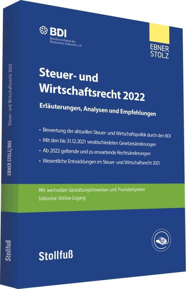 Cover: 9783083184584 | Steuer- und Wirtschaftsrecht 2022 | Taschenbuch | 448 S. | Deutsch