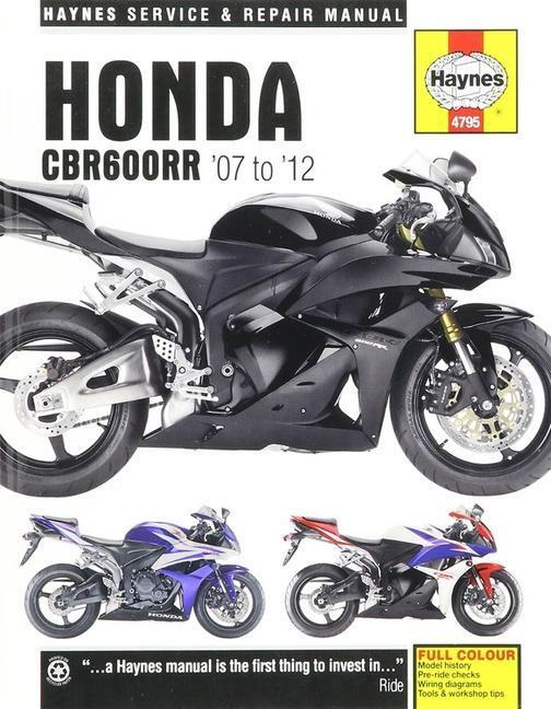 Cover: 9781785213465 | Honda CBR600RR (07 - 12) | Haynes Publishing | Taschenbuch | Englisch