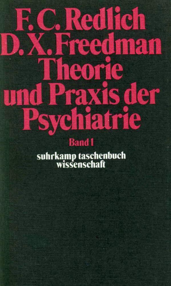 Cover: 9783518277485 | Theorie und Praxis der Psychiatrie, 2 Teile | Redlich (u. a.) | Buch