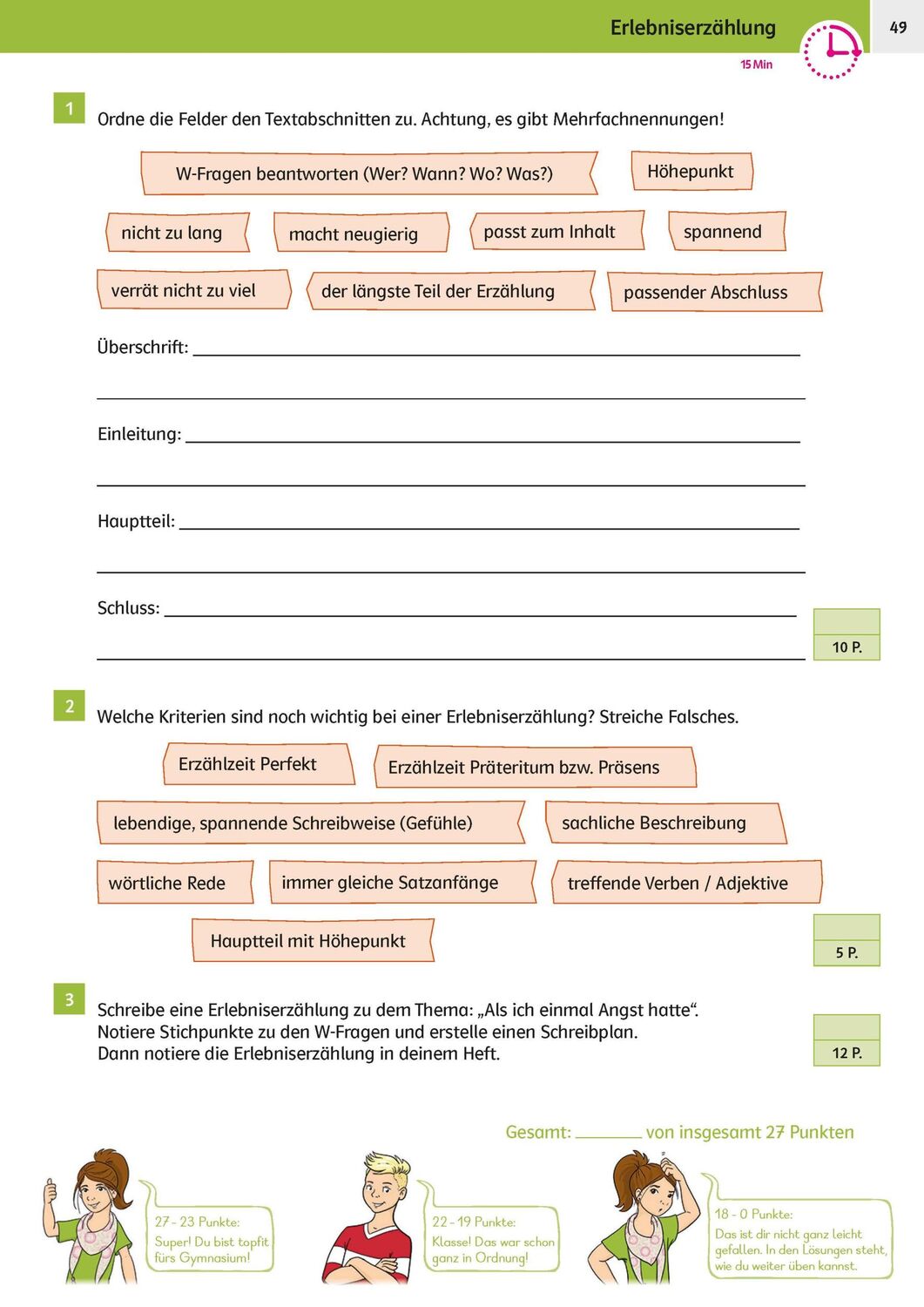 Bild: 9783129258781 | Sicher ins Gymnasium 15-Minuten-Kurztests Deutsch 4. Klasse | Buch