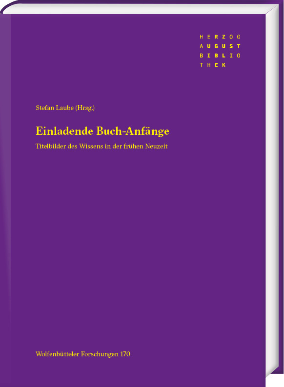 Cover: 9783447116893 | Einladende Buch-Anfänge | Stefan Laube | Buch | 420 S. | Deutsch