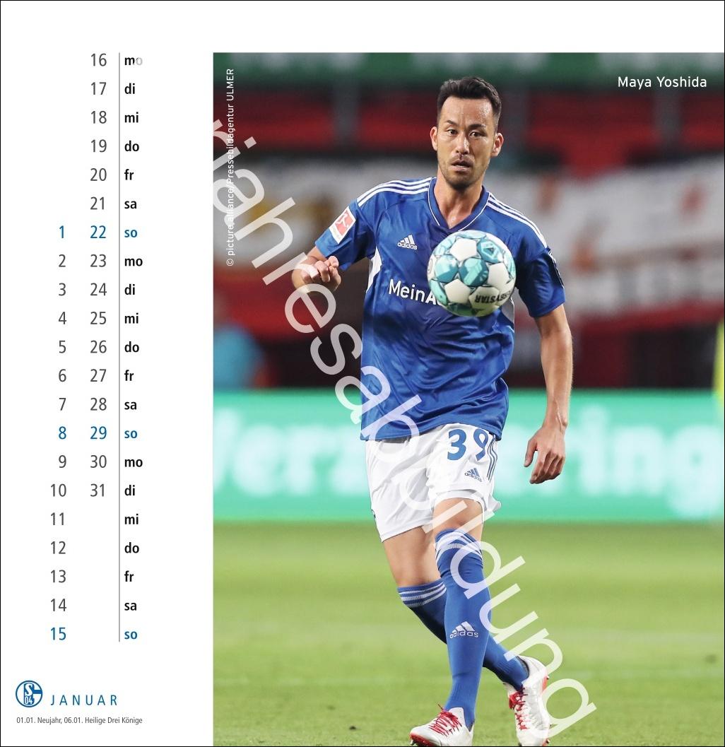 Bild: 9783756409211 | Schalke 04 Postkartenkalender 2025 | Kalender | Spiralbindung | 13 S.