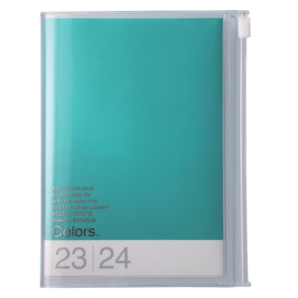 Cover: 4550045106848 | MARK'S 2023/2024 Taschenkalender A6 vertikal, COLORS, Green | Kalender
