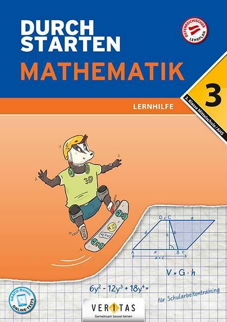 Cover: 9783710137884 | Durchstarten 3. Klasse - Mathematik Mittelschule/AHS - Lernhilfe | Olf