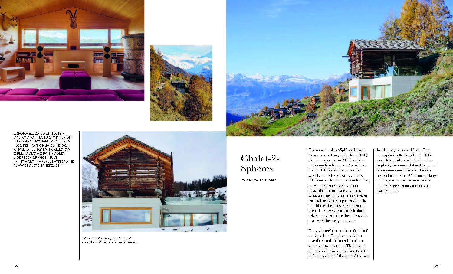 Bild: 9783037682708 | Where Architects Stay in the Alps | Lodgings for Design Enthusiasts