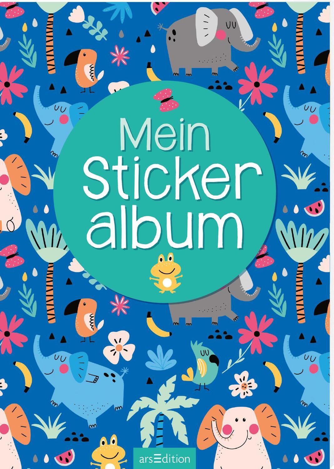 Cover: 4014489130901 | Mein Stickeralbum - Bunte Tiere | Stück | Softcover | 24 S. | Deutsch
