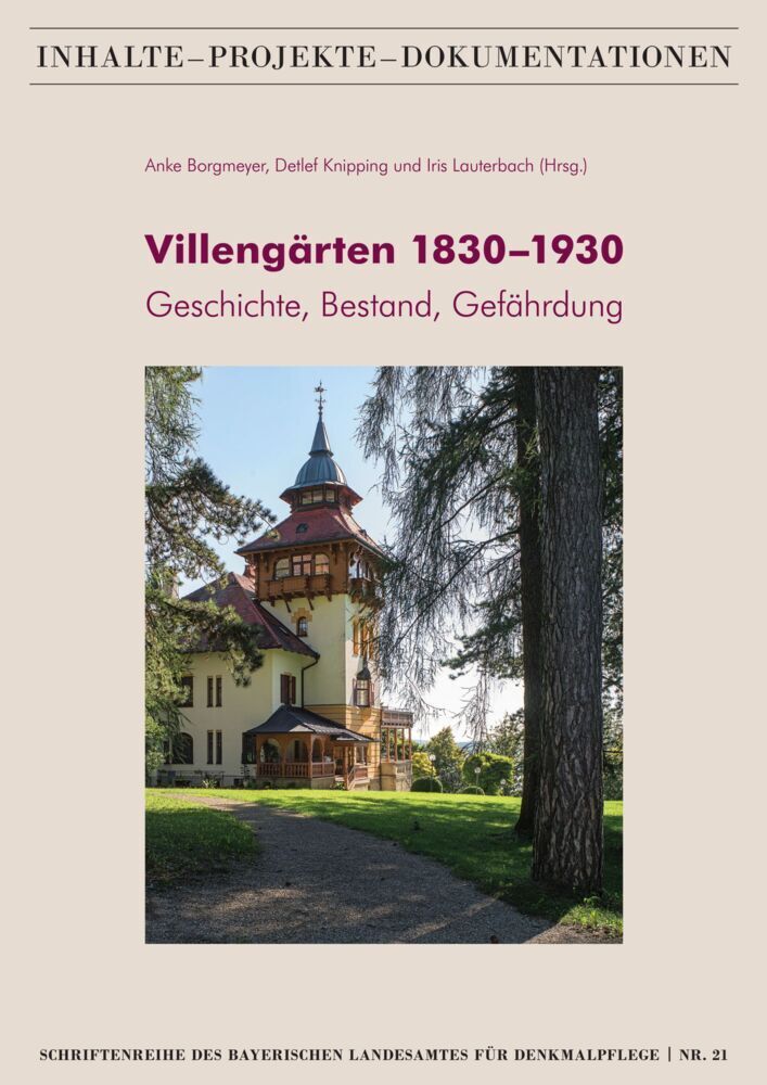 Cover: 9783795435929 | Villengärten 1830-1930 | Geschichte, Bestand, Gefährdung | Taschenbuch