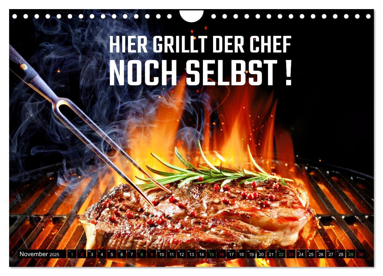 Bild: 9783383763984 | B wie BBQ Impressionen mit Sprüchen (Wandkalender 2025 DIN A4...