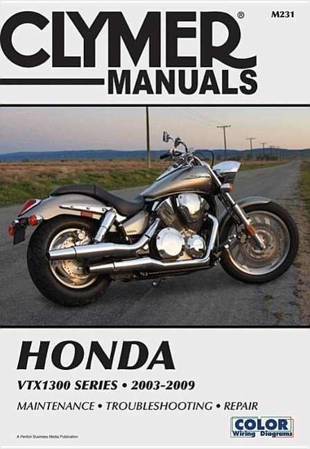Cover: 9781599693392 | Honda VTX1300 Series Motorcycle (2003-2009) Service Repair Manual