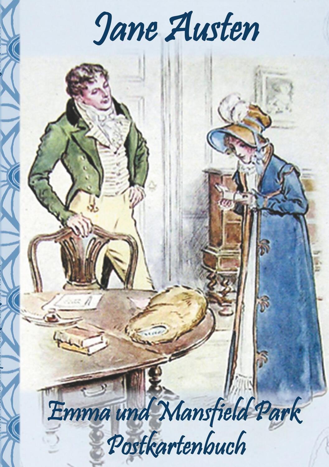 Cover: 9783750460768 | Emma und Mansfield Park | Postkartenbuch | Jane Austen (u. a.) | Buch