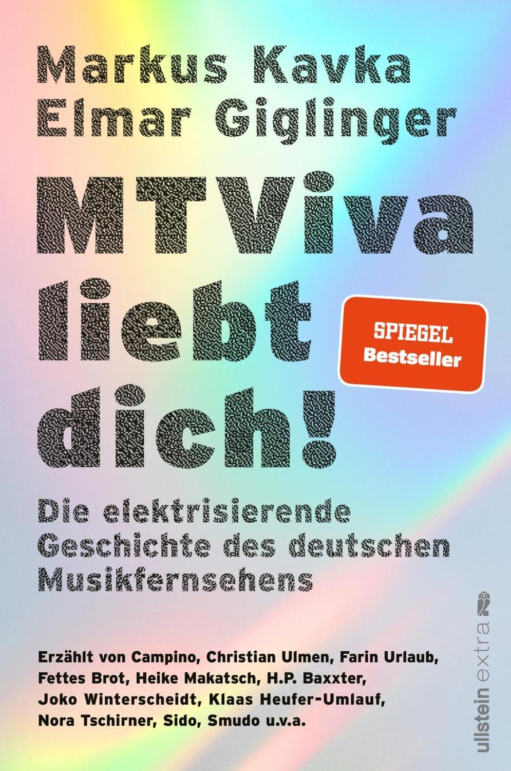 Cover: 9783864932496 | MTViva liebt dich! | Markus Kavka (u. a.) | Taschenbuch | 528 S.