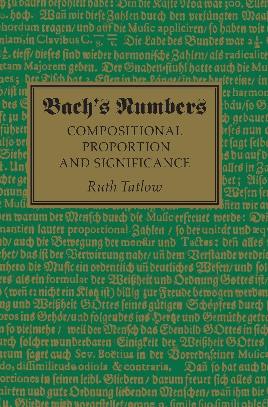 Cover: 9781107088603 | Bach's Numbers | Ruth Tatlow | Buch | HC gerader Rücken kaschiert