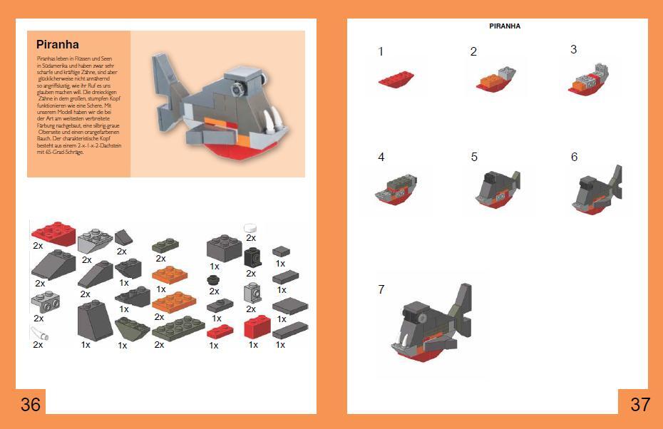 Bild: 9783809438168 | Tiere | 40 Ideen mit LEGO®-Steinen | Warren Elsmore | Taschenbuch