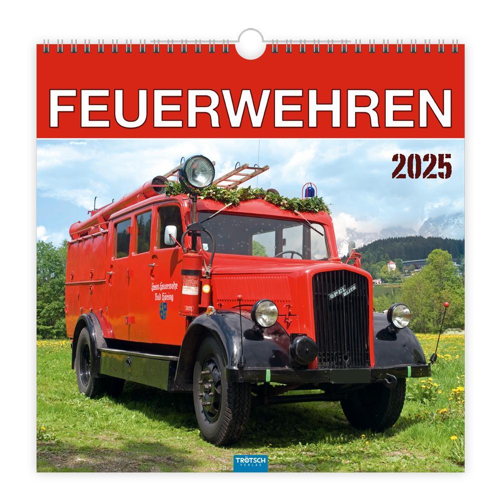 Cover: 9783988022639 | Trötsch Technikkalender Feuerwehren 2025 | KG | Kalender | 24 S.