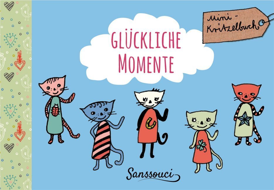 Cover: 9783990560051 | Glückliche Momente | Mini-Kritzelbuch | Constanze Guhr | Taschenbuch
