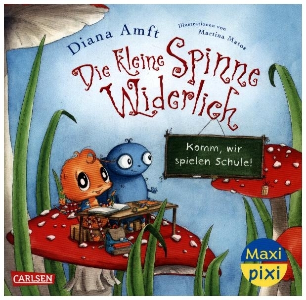 Cover: 9783551033055 | Maxi Pixi 393: Die kleine Spinne Widerlich: Komm, wir spielen Schule!