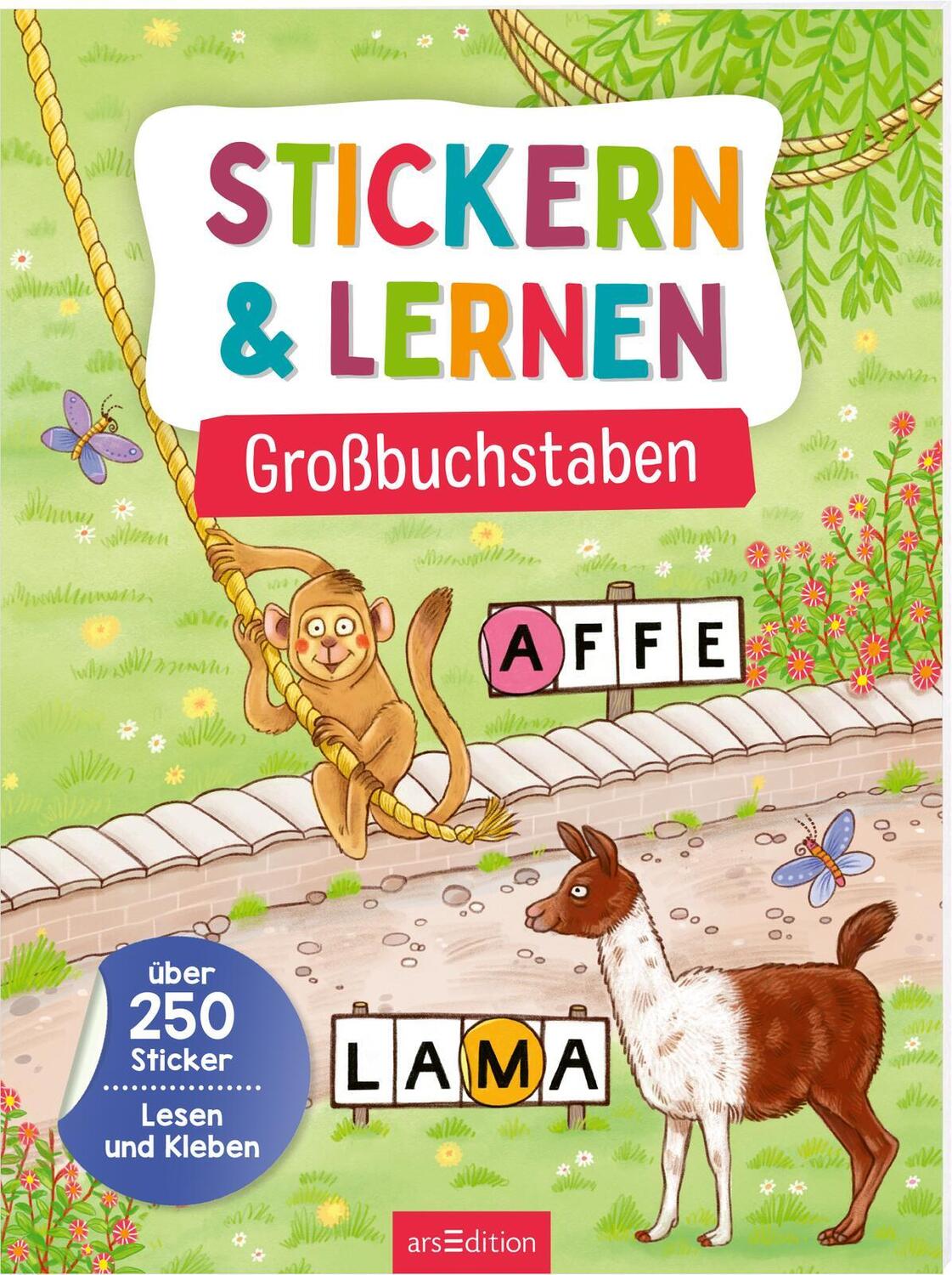 Cover: 9783845851716 | Stickern &amp; Lernen - Großbuchstaben | Taschenbuch | 40 S. | Deutsch