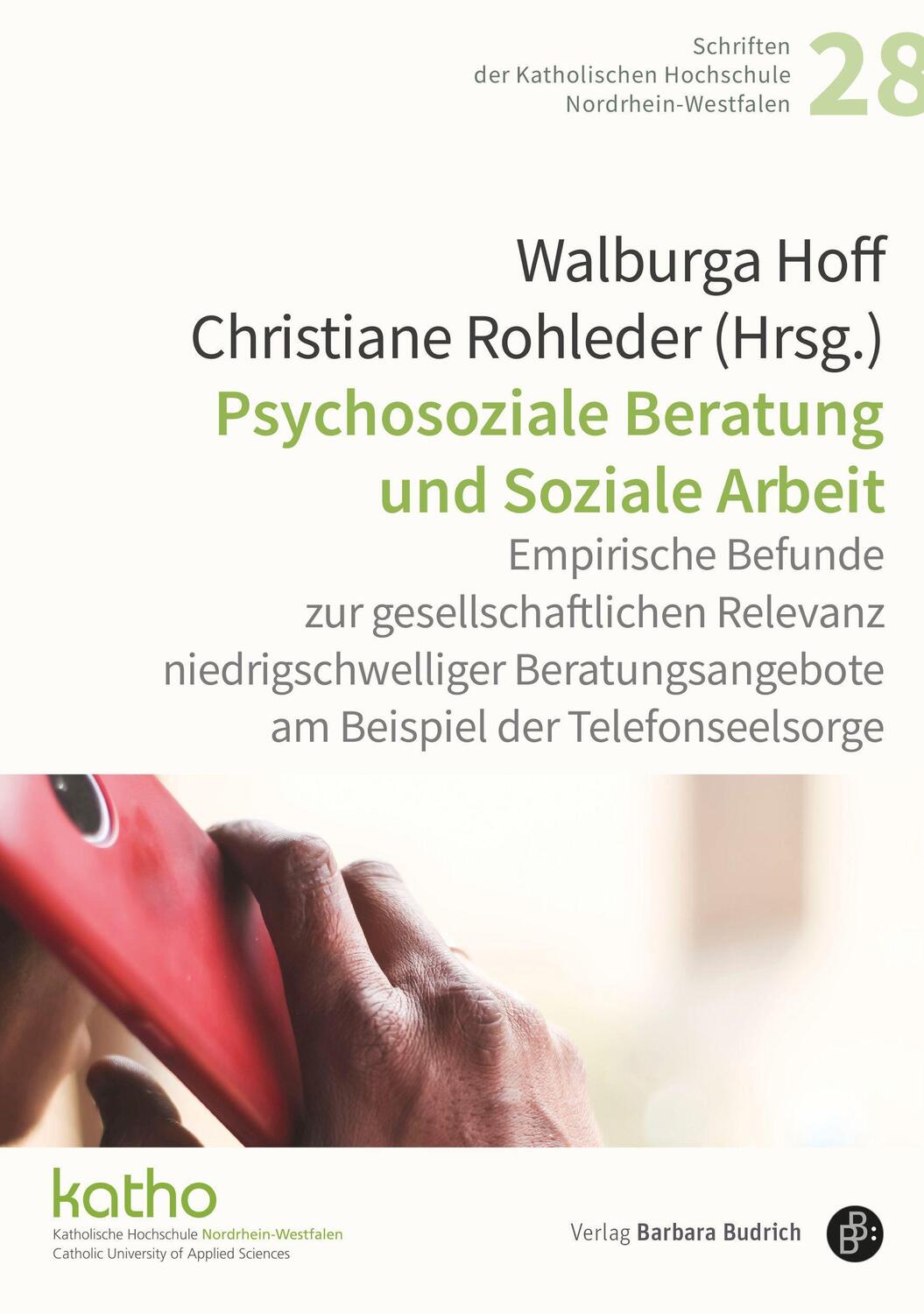 Cover: 9783847424093 | Psychosoziale Beratung und Soziale Arbeit | Walburga Hoff (u. a.)
