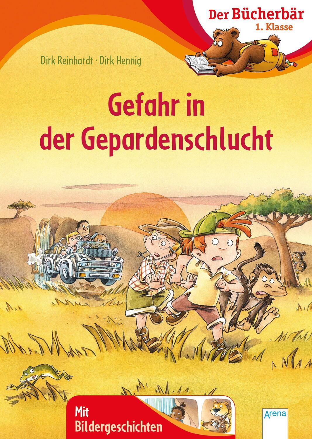 Cover: 9783401713694 | Gefahr in der Gepardenschlucht | Dirk Reinhardt | Buch | Deutsch